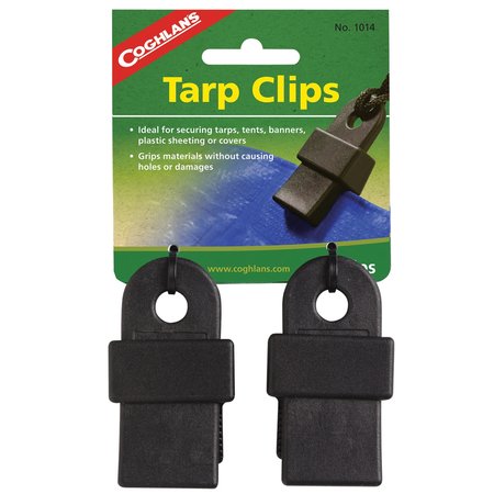 COGHLANS Clip Tarp Plastic  Secure 2Pck 1014